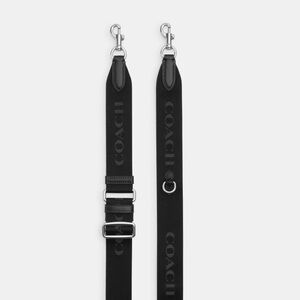 Coach Black Webbing Logo Crossbody Bag Strap